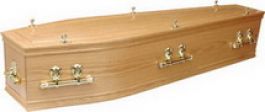 Solid oak with half round on the lid and two and a half ORG solid wood moulding