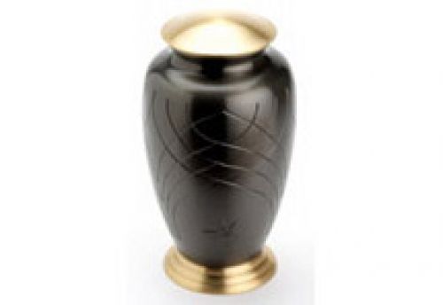 Click Here To Enlarge This Photo Of Large Brass Urn 10 Rochester Black