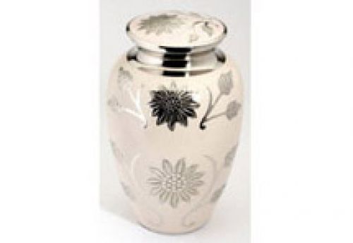 Click Here To Enlarge This Photo Of Large Brass Urn Brampton White