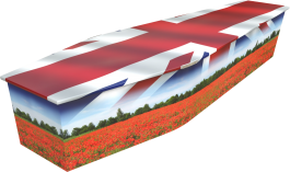 British and proud coffin