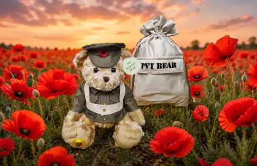 Click Here To Enlarge This Photo Of Military Memorial Bear